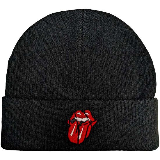 Picture of The Rolling Stones Unisex Beanie Hat: Hackney Diamonds Shards Logo  