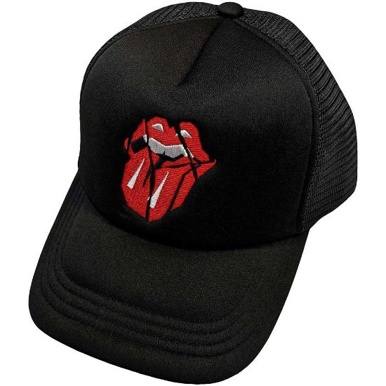 Picture of The Rolling Stones Unisex Mesh Back Cap: Hackney Diamonds Shards Logo  