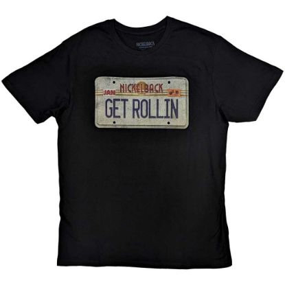 Picture of Nickelback Unisex T-Shirt: License Plate