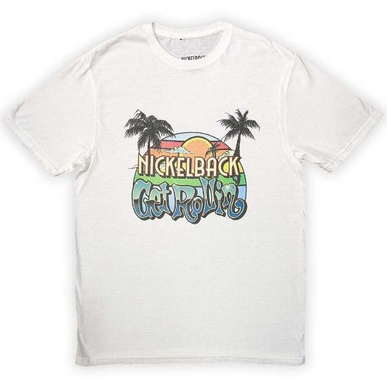 Picture of Nickelback Unisex T-Shirt: Get Rollin' Sunset