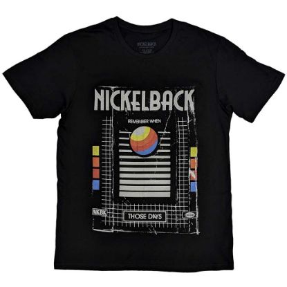 Picture of Nickelback Unisex T-Shirt: Those Days VHS