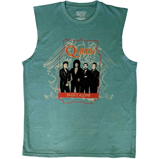 Picture of Queen Unisex Tank T-Shirt: Face It Alone