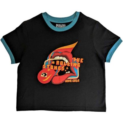 Picture of The Rolling Stones Ladies Crop Top: Some Girls Lick