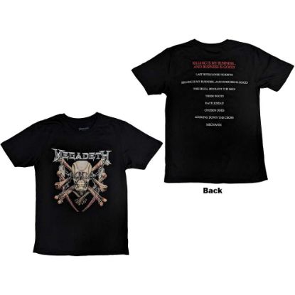 Picture of Megadeth Unisex T-Shirt: Killing Biz Back Print