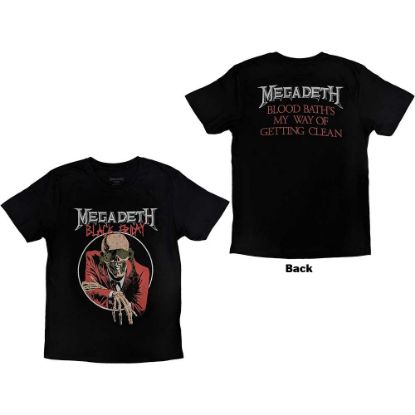 Picture of Megadeth Unisex T-Shirt: Black Friday Back Print