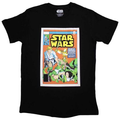 Picture of Star Wars Unisex T-Shirt: Luke & Leia Comic Cover
