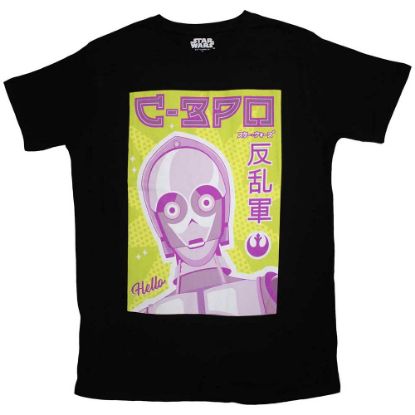Picture of Star Wars Unisex T-Shirt: C-3PO Japanese