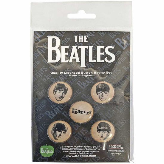 Picture of The Beatles Button Badge Pack: She Loves You Vintage