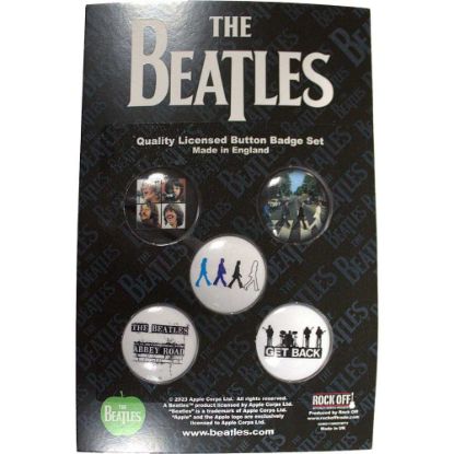 Picture of The Beatles Button Badge Pack: 1969-1970