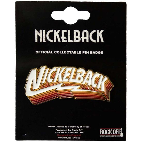 Picture of Nickelback Pin Badge: Gradient Shadows Logo