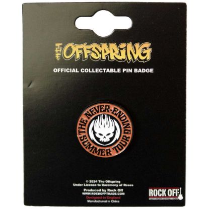 Picture of The Offspring Pin Badge: The Never Ending Summer Tour