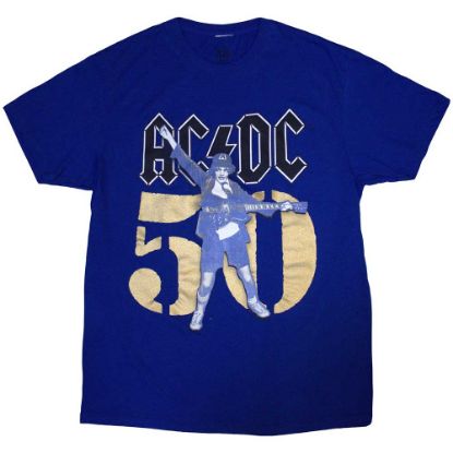 Picture of AC/DC Unisex T-Shirt: Gold Fifty