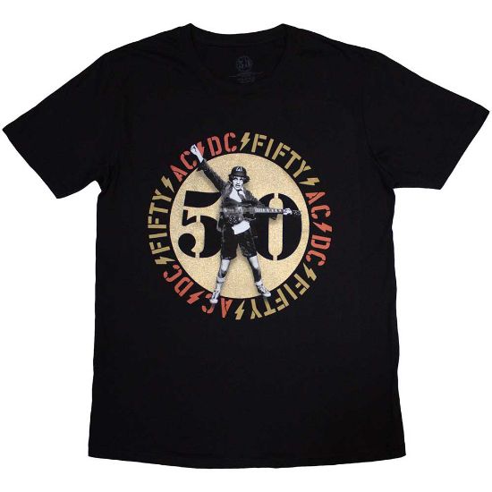 Picture of AC/DC Unisex T-Shirt: Gold Emblem