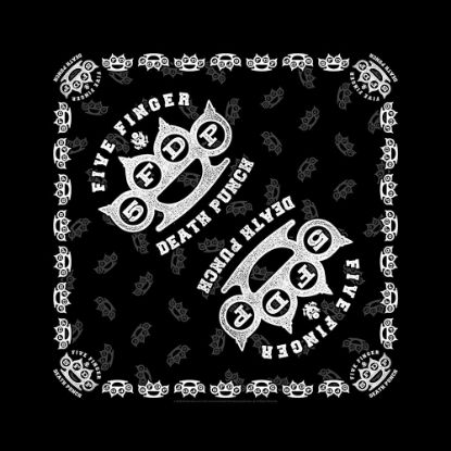 Picture of Five Finger Death Punch Unisex Bandana: Knuckles
