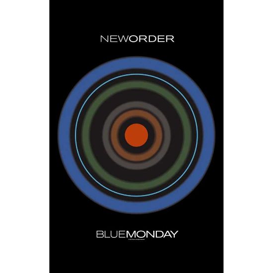 Picture of New Order Textile Poster: Blue Monday