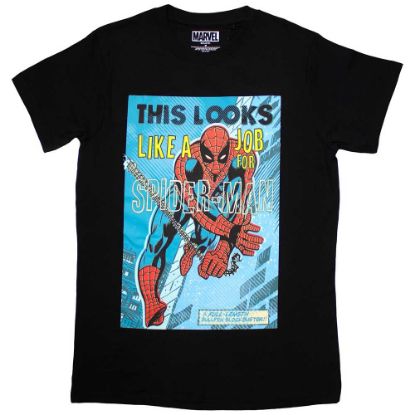 Picture of Marvel Comics Unisex T-Shirt: Looks Like A Job For Spiderman