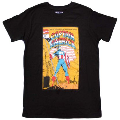 Picture of Marvel Comics Unisex T-Shirt: Captain America 50th Comic Cover