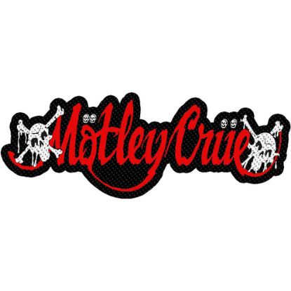 Picture of Motley Crue Woven Patch: Dr Feelgood Logo Cut Out (Standard)