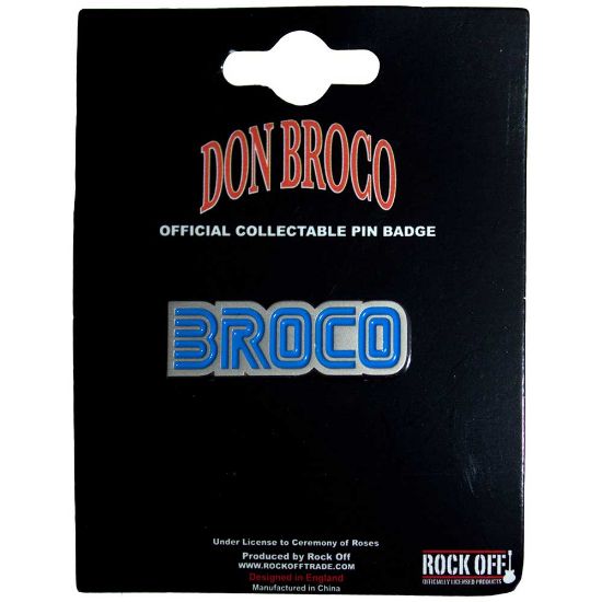 Picture of Don Broco Pin Badge: Blue Logo