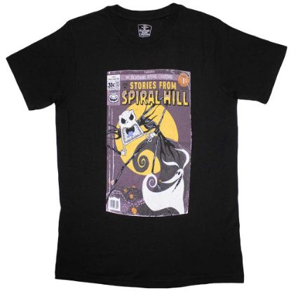 Picture of The Nightmare Before Christmas Unisex T-Shirt: Spiral Hill Jack