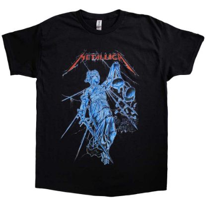 Picture of Metallica Unisex T-Shirt: Blue Justice