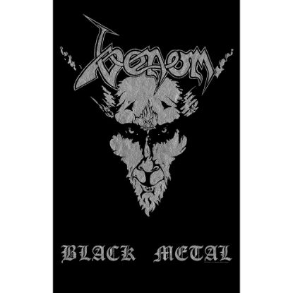 Picture of Venom Textile Poster: Black Metal