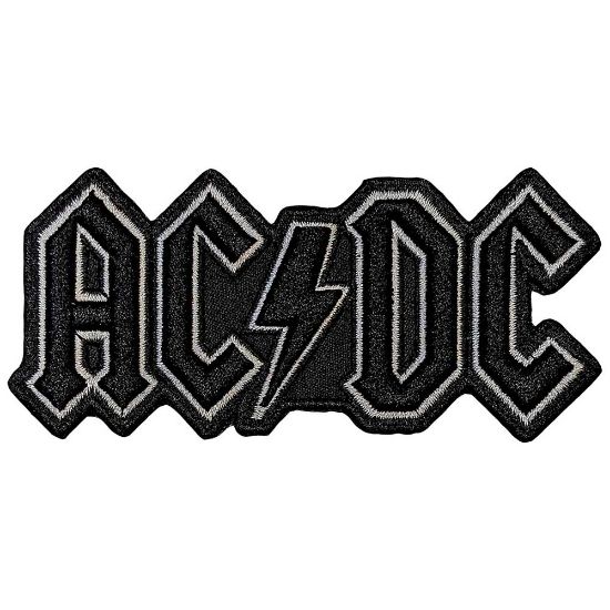 Picture of AC/DC Woven Patch: Black Logo (Standard) 