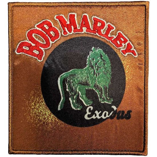 Picture of Bob Marley Printed Patch: Exodus Lion (Standard) 