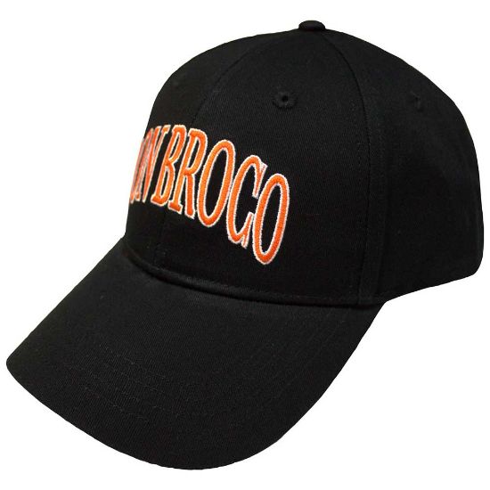 Picture of Don Broco Unisex Baseball Cap: Orange Logo