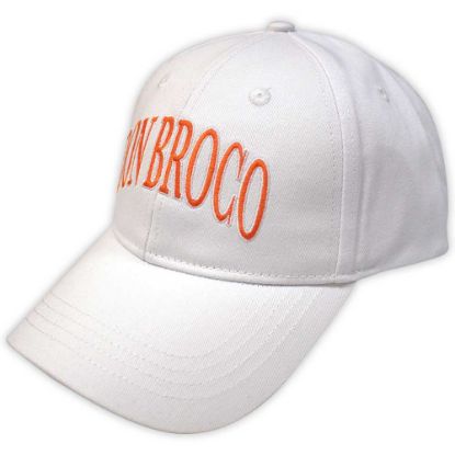Picture of Don Broco Unisex Baseball Cap: Orange Logo