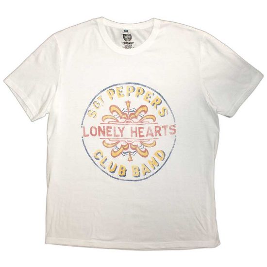 Picture of The Beatles Unisex T-Shirt: Painted Pepper