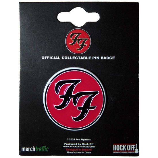 Picture of Foo Fighters Pin Badge: FF Logo