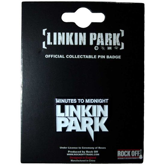 Picture of Linkin Park Pin Badge: Minutes To Midnight