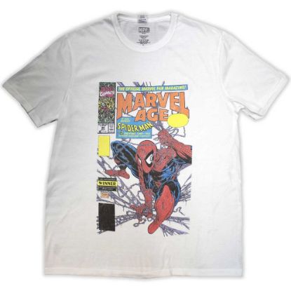 Picture of Marvel Comics Unisex T-Shirt: Spider-Man Marvel Age Comic Cover Vintage