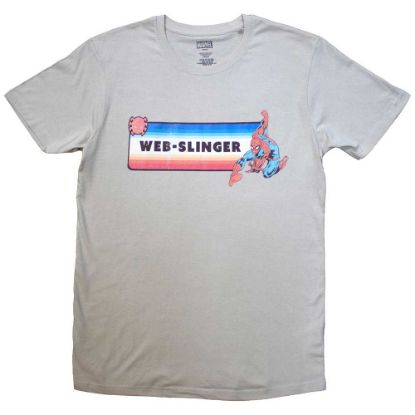 Picture of Marvel Comics Unisex T-Shirt: Spider-Man Web-Slinger