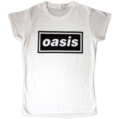 Picture of Oasis Ladies T-Shirt: Decca Logo