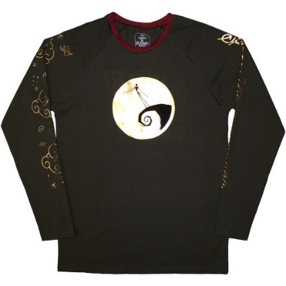 Picture of The Nightmare Before Christmas Unisex Long Sleeve T-Shirt: Spiral Hill Embellished