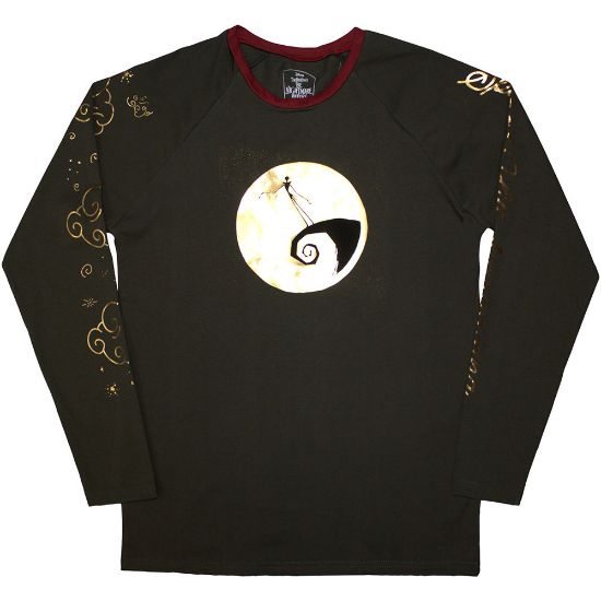 Picture of The Nightmare Before Christmas Unisex Long Sleeve T-Shirt: Spiral Hill Embellished