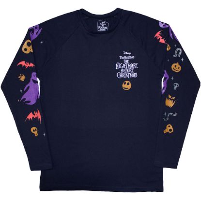 Picture of The Nightmare Before Christmas Unisex Long Sleeve T-Shirt: Ghouls Embellished