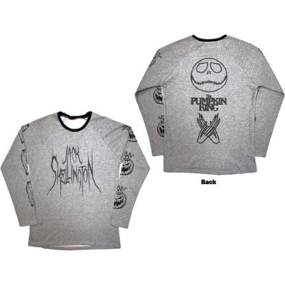 Picture of The Nightmare Before Christmas Unisex Long Sleeve T-Shirt: Pumpkin King Back Print