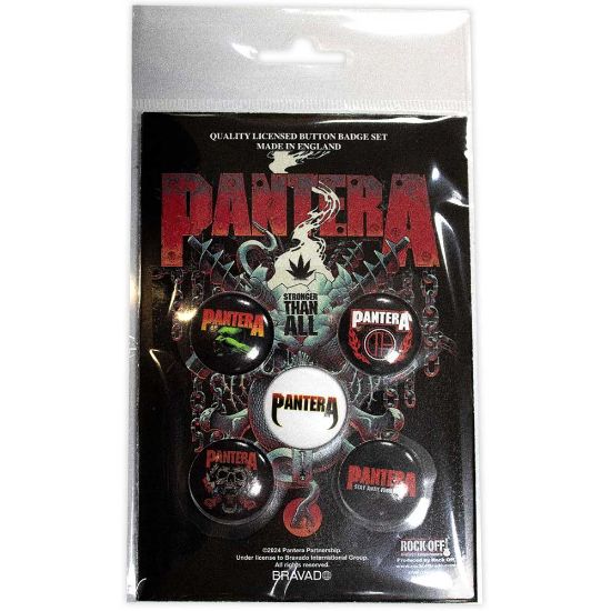 Picture of Pantera Button Badge Pack: Stay Away From Me