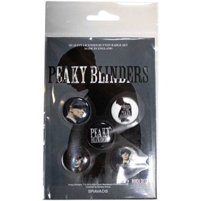 Picture of Peaky Blinders Button Badge Pack: By Order Of