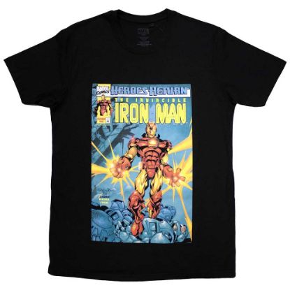 Picture of Marvel Comics Unisex T-Shirt: Invincible Iron Man Comic Cover