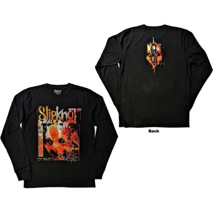 Picture of Slipknot Unisex Long Sleeve T-Shirt: The End, So Far Pepper Back Print