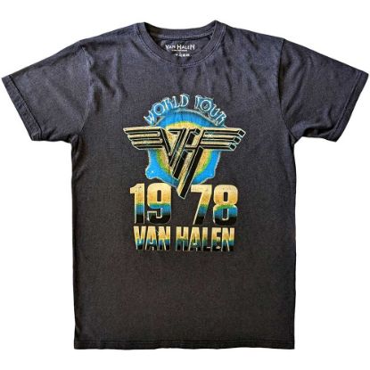 Picture of Van Halen Unisex T-Shirt: World Tour '78