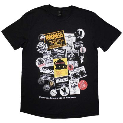 Picture of Madness Unisex T-Shirt: Posters & Stickers