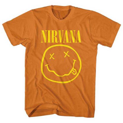 Picture of Nirvana Kids T-Shirt: Yellow Happy Face (13-14 Years)