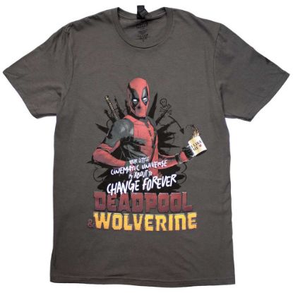 Picture of Marvel Comics Unisex T-Shirt: Deadpool & Wolverine Change Universe