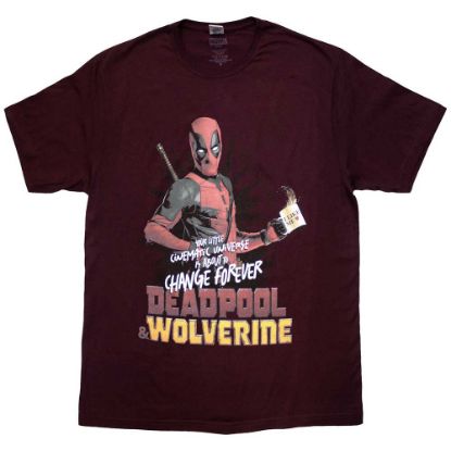 Picture of Marvel Comics Unisex T-Shirt: Deadpool & Wolverine Change Universe
