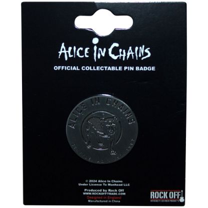 Picture of Alice In Chains Pin Badge: Three-Legged Dog